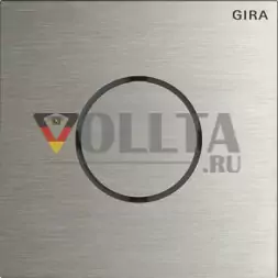 Gira 5563920 Разговорный модуль System 106 цвет: благородный метал