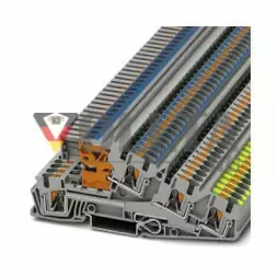 Phoenix Контакт 3214047 PTI 4-PE/L/NT трехъярусная клемма монтажный зажим PE/L/NT