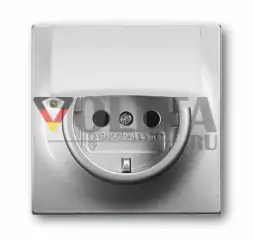Busch-Jaeger 20EUK-783 Impuls SCHUKO-розетка 16А, цвет:алюминевый