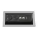 EVOline FlipTop Push M / Netbox / 2x pwr / 2x RJ45 / HDMI / USB 3.0
