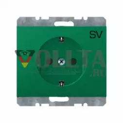 Berker 47157113 K1 SCHUKO-розетка 16А, со штампом SV