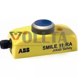 ABB Stotz-Kontakt Smile 11 RA, кнопка сброса SMILE 11 RA 1 x NO, синий светодиод 1 x 5-контактный разъем M12, 2TLA030053R0000