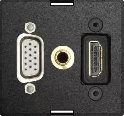 Сменный модуль EVOline VGA/Audio/HDMI/0,2 м