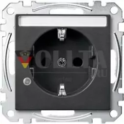 MERTEN MEG2303-0414 Розетка SCHUKO антрацит Система M
