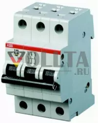ABB S203-C20 Автоматический выключатель LS-выключатель C 3х полюсный 20 А