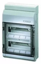Hensel KV9224 KV90 Малый распред.щит 24TE 2x 12x18mm IP65