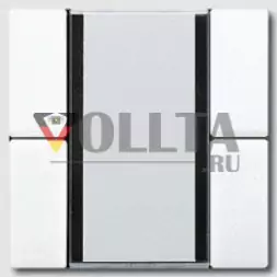 Jung LS2092NABS LS990 KNX сенсорный двойная, цвет: кремово-белый