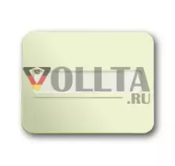 Переключатель клавишный Busch-Jaeger 1764 NLI-22G, с полем для маркировки цвета слоновой кости/белого цвета