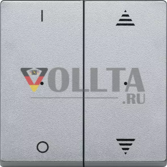Schneider серия: Merten 625660 System M KNX Клавиша для модуля, крышка, цвет: алюминевый, тон: матовый