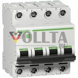 Schneider Electric M9F21413 M9 C60SP 4P 13A B UL1077 миниатюрный автоматический выключатель
