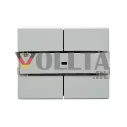 Berker 75162649 Arsys KNX сенсорный комфорт двойная, цвет:полярная белизна, тон:глянец