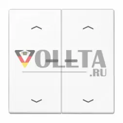 Jung LS995KO5MPWW LS990 KNX кнопка, клавиша крышка, цвет: альпийский белый