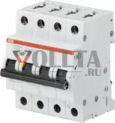 Автоматический выключатель ABB Stotz-Kontakt S203M-D16NA D16A 3-полюсный+NA 10 кА, 2CDS273103R0161