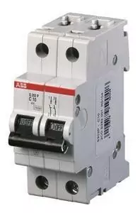 Автоматический выключатель ABB Stotz-Kontakt S202P-K0,3 , S202P-K0.3 K-Char., 25 кА, 0,3 А, 2P , 2CDS282001R0117