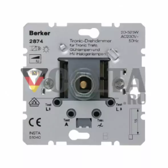 Berker 2874 Tronic-Диммер