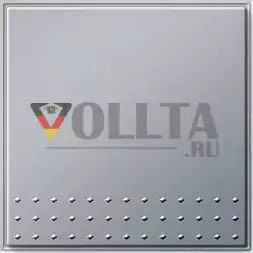 Gira 012765 TX44 Клавишный переключатель 10А, Перекрестный переключатель, цвет: алюминевый