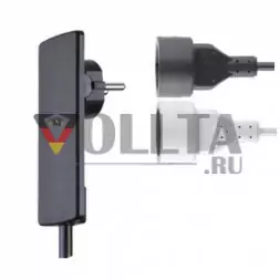 EVOline Plug с муфтой / Белый / 300 см