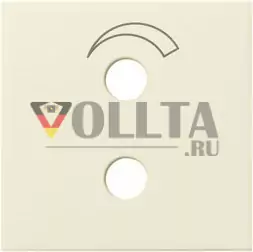 Gira 026401 System55 Радиоблок, крышка, цвет: кремово-белый, тон:глянец