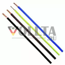 Aderleitung flexibel H07V-K 1,5mm цвет: коричневый 100 метр.