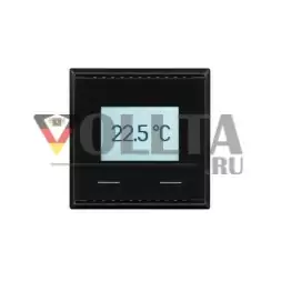 Elsner KNX T-UP Touch CH глубокий черный RAL9005 Датчик температуры KNX