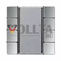 Jung GCR44F LS990 Радио-настенный передатчик крышка, 4канал. цвет: полированный хром