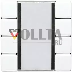 Jung LS2074NABSWW LS990 KNX сенсорный четверная цвет: альпийский белый