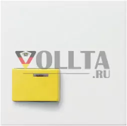 Gira 024727 System55 кнопка отключения, крышка, цвет:чисто белый, тон: матовый