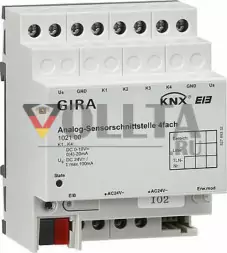 Gira 102100 KNX Аналоговый интерфейс датчика