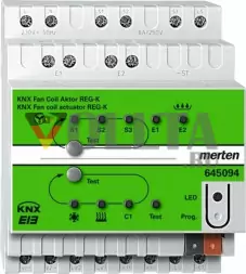 Schneider серия: Merten 645094 KNX Fan Coil приводом
