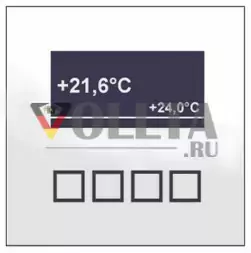 MDT SCN-LCDGW.01 Центральный пункт управления c LCD-дисплей стекло, белый