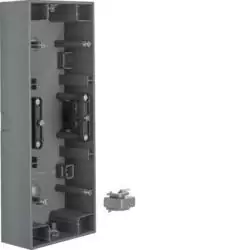 Berker 10437006 Корпус для поверхностного монтажа, 3-х полосный, антрацитовый, матовый Berker K.1