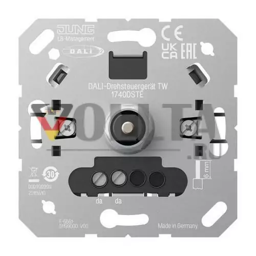 Jung 1740DSTE DALI поворотный блок управления TW