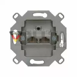 Berker 4587 UAE телефонная розетка, 0,75A 72V