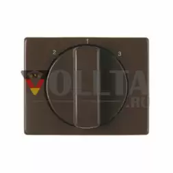 Berker 10880001 Arsys Накладка с ручкой для трехступенчатого переключателя, без нулевого положения цвет:коричневый, тон:глянец