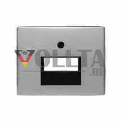 Berker 14100004 Arsys Телефон IAE/UAE/E-DAT крышка, цвет: благородная сталь