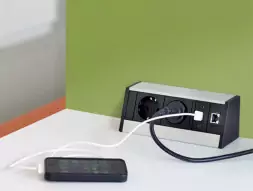 EVOline R-Dock SMALL / 3-кратная мощность / без зажима / серебристый