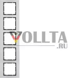 Berker 10153004 рама алюминий/антрацит Berker B.3