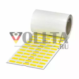 Phoenix Contact 0800237 EMLC (17,5X8) R YE желтая немаркированная тканевая этикетка