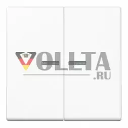 Jung A10921STRFWW KNX RF кнопка 2-позиционная, дюропласт, серия A, альпийский белый