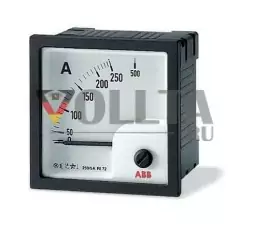ABB Stotz-Kontakt 2CSG312020R4001 AMT1-A1-1/72 Амперметр для монтажа на дверь шкафа управления