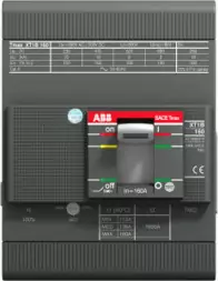 ABB Stotz-Kontakt XT1H 160 TMD 80-800 4p FF, XT1H 160 TMD 80-800 4P FF Компактный автоматический выключатель Tmax XT1, 1SDA067459R0001