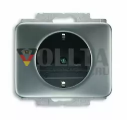 Busch-Jaeger 20EUC-266 Alpha exclusive SCHUKO-розетка 16А, цвет алюминевыйцвет: титан