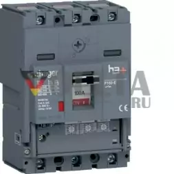 Автоматический выключатель Hager HES100GC h3+ P160 3P3D 100A 70kA