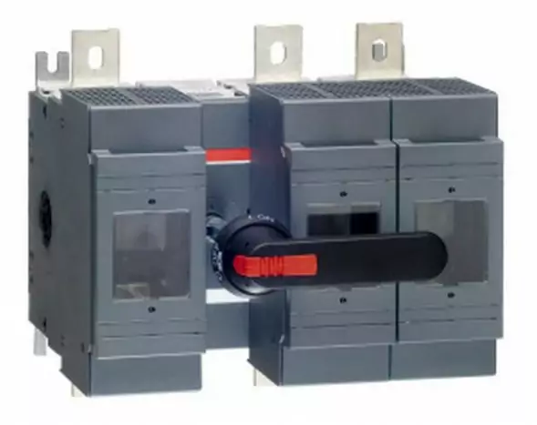 ABB Stotz-Kontakt OS800D12P, выключатель нагрузки для предохранителя, 3-полюсный, 800 А с ручкой и валом, 1SCA022825R5340