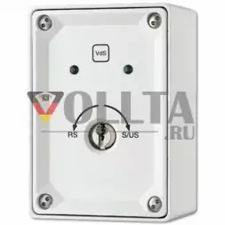 Jung DAS4300A KNX панель переключателя с замком  для накладной, для наружного монтажа цвет алюминевый цвет: альпийский белый