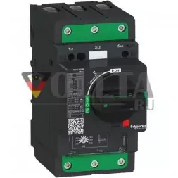 Schneider Electric GV4L50N TeSys 50A 3P 50kA EvLink магнитный выключатель защиты двигателя