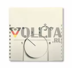 Busch-Jaeger 1795-82 Future linear, Регулятор температуры помещения, крышка, цвет: белый