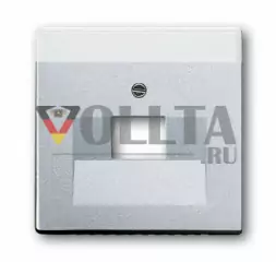 Busch-Jaeger 1803-83 Future linear, Телефон UAE/IAE/ISDN крышка, цвет:алюминевый