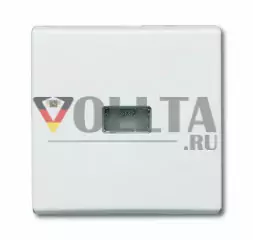 Busch-Jaeger 2107-34 серия:Allwetter44  контрольный-выключатель света крышка, цвет: альпийский белый