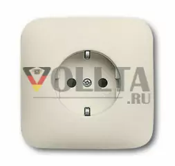 Busch-Jaeger 20EUJ-212 Duro2000 SI SCHUKO-розетка цвет: кремово-белый